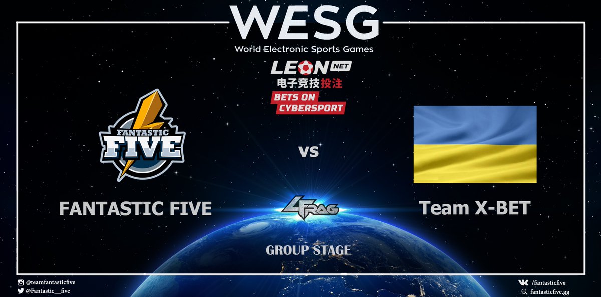 Fantastic__six's tweet image. #bkleon #4frag #cybforge #WESG
@Fantastic__Five vs Team X-bet bo2 matchup begins in few minutes!
twitch.tv/starladder4