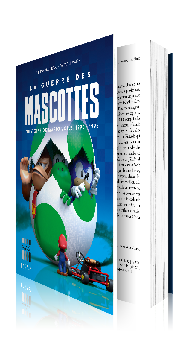 N_Difference's tweet photo. Concours : Follow @N_Difference + RT pour tenter de gagner le livre L'Histoire de Mario vol.2 – 1990-1995 : La Guerre des Mascottes ! https://t.co/ZUVI81bTqJ
