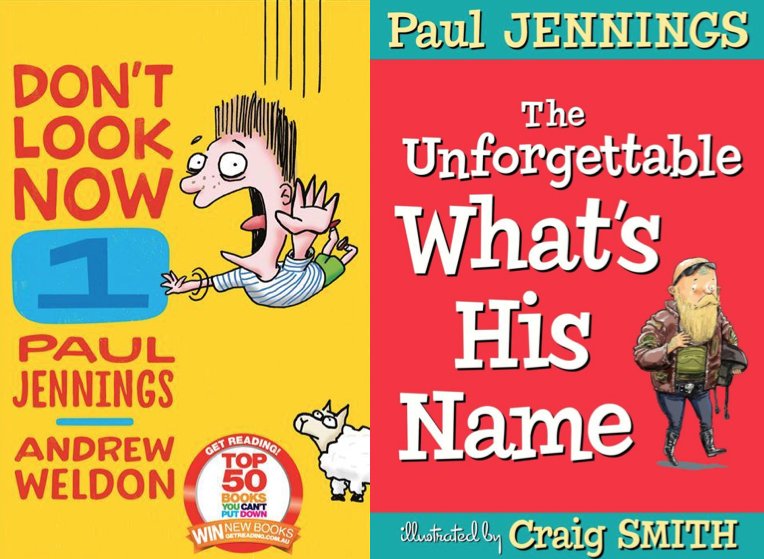 Tell Me What To Read (@booktopia) on Twitter photo Has <a href="/JenningsPaul/">Paul Jennings Author</a> ever had you in stitches? Then vote for him as #ausfaveauthor now --> bit.ly/2ieyIYy
<a href="/AllenAndUnwin/">Allen & Unwin</a> Has <a href="/JenningsPaul/">Paul Jennings Author</a> ever had you in stitches? Then vote for him as #ausfaveauthor now --> bit.ly/2ieyIYy
<a href="/AllenAndUnwin/">Allen & Unwin</a>