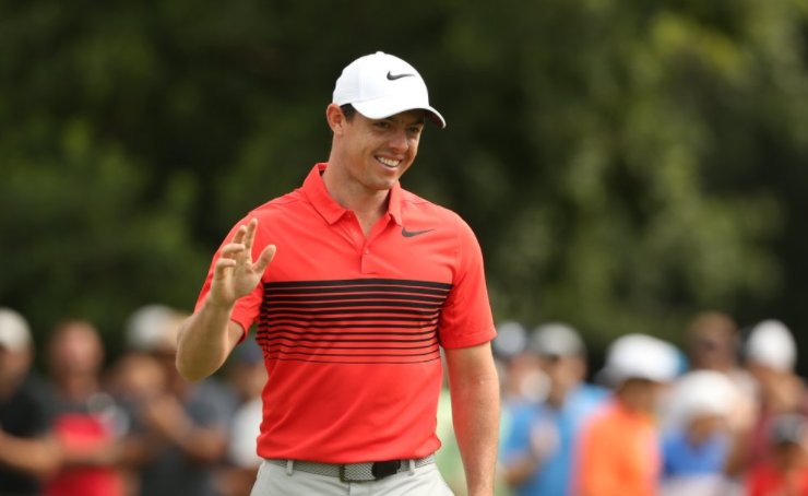 DPWorldTour's tweet photo. McIlroy's tee shot on the first hole = 392 yards
Three hundred and ninety two! https://t.co/9cHReRk5HJ