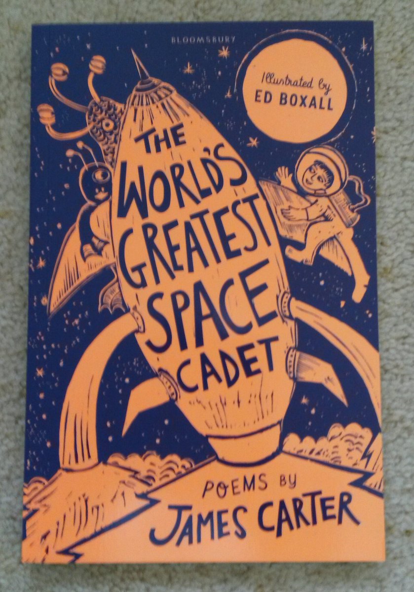 And a very happy 0th birthday to TheWorld'sGreatestSpaceCadet published today by <a href="/BloomsburyEd/">Bloomsbury Education</a> with gorgeous illustrations by @Edboxall