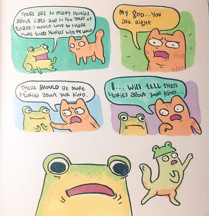 This comic series by Megan Nicole Dong is giving me life. 