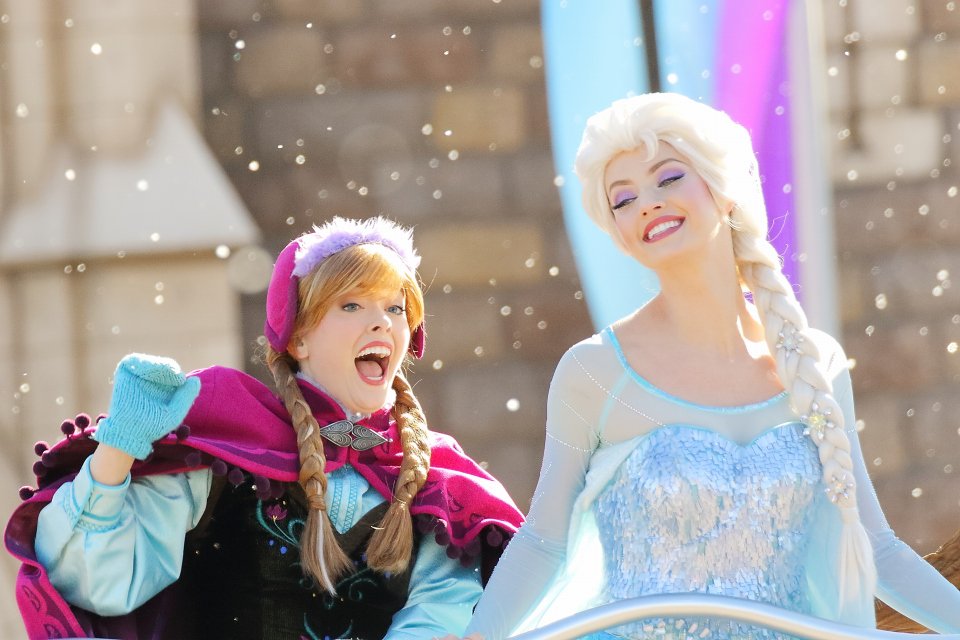 アナとエルサのウィンターグリーティング