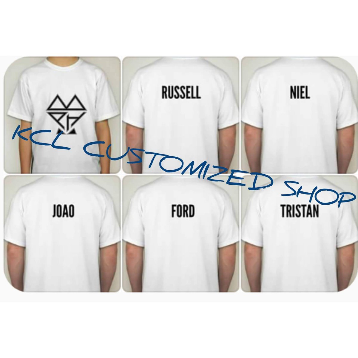 KCLCustomized's tweet photo. @WLRUSSELLOFC @luiandrada @itsYHENG @boyband_russell Hello we're selling BPH shirts ORDER YOURS NOW https://t.co/TZjPEElzkA
