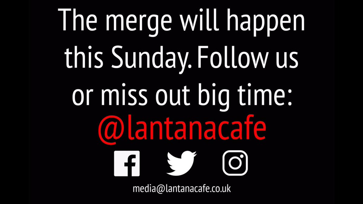 This Sunday 15th January all of our Twitter accounts will merge into @lantanacafe - follow us or miss out but time ☕️🥑