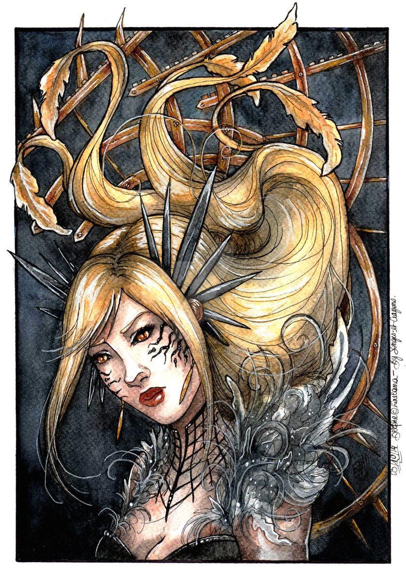 Linelana1's tweet photo. Je reprend les présentations d'Oc's :) Voici la Belphegore, l'alter-ego démoniaque de Belphe. Merci @LadySonges @Looshiana  Emrah&amp;MabyMint ! https://t.co/kCXNjprLSJ