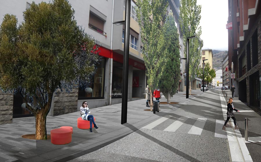 PRIMEANDORRA's tweet image. Continuen les obres de remodelació a l'Avinguda del Fener – Escaldes Engordany bit.ly/2eJ4VAY