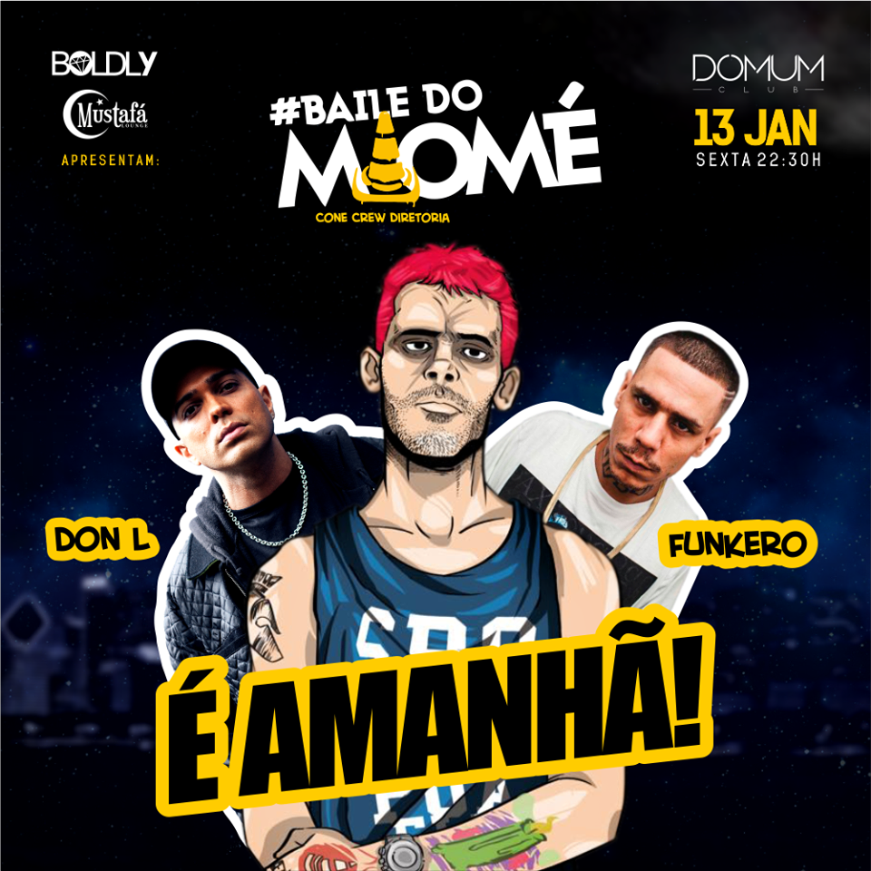 Vitorboldly's tweet photo. AMANHÃ temmmmm.... Baile do Maomé na Boldly!! https://t.co/U6inuXqTbd