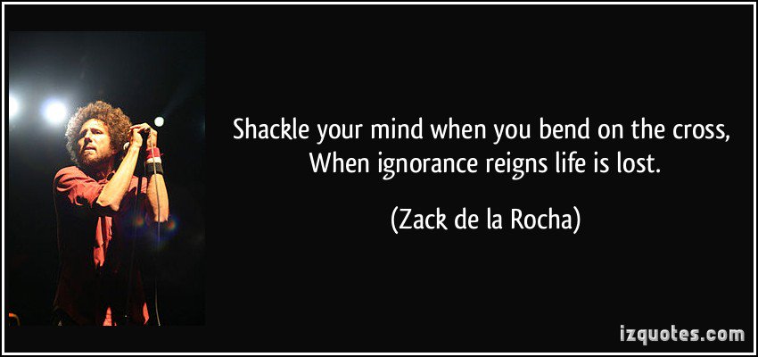 HAPPY BIRTHDAY 

Zack De La Rocha     