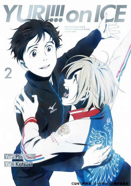 soukatsu_'s tweet photo. jacket cover art for YOI BD/DVD vol. 2 featuring Yuuri &amp; Yurio dancing together this time! the booklet cover has them as well :D #yurionice https://t.co/Yhss94E7Ir
