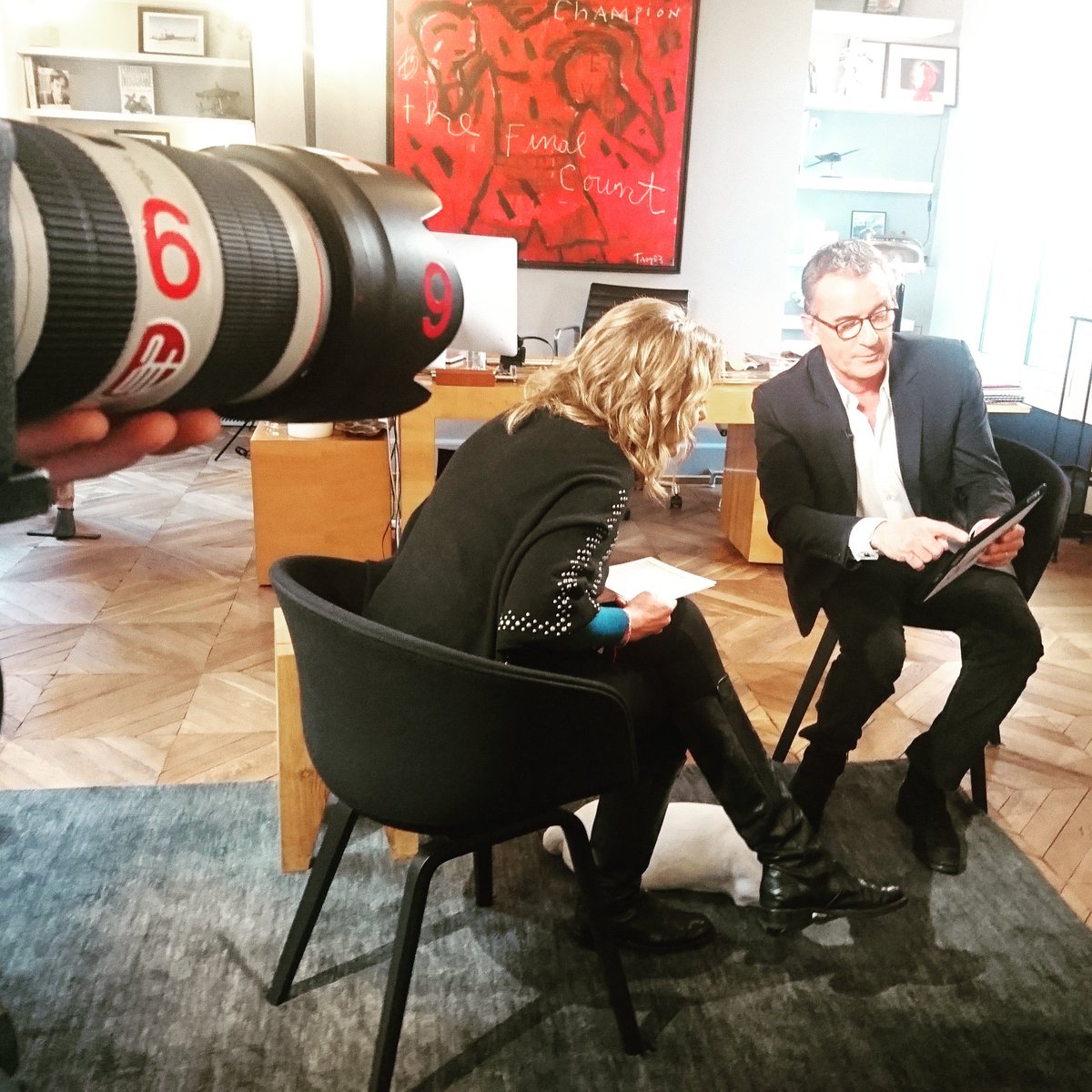 celinejallet's tweet photo. Samedi dans #50mninside le portrait drôle et touchant de #christophedechavanne @SandQuetierOff @CDechavanne 
#tf1 #portraiten5dates https://t.co/0o3nWBGQXs