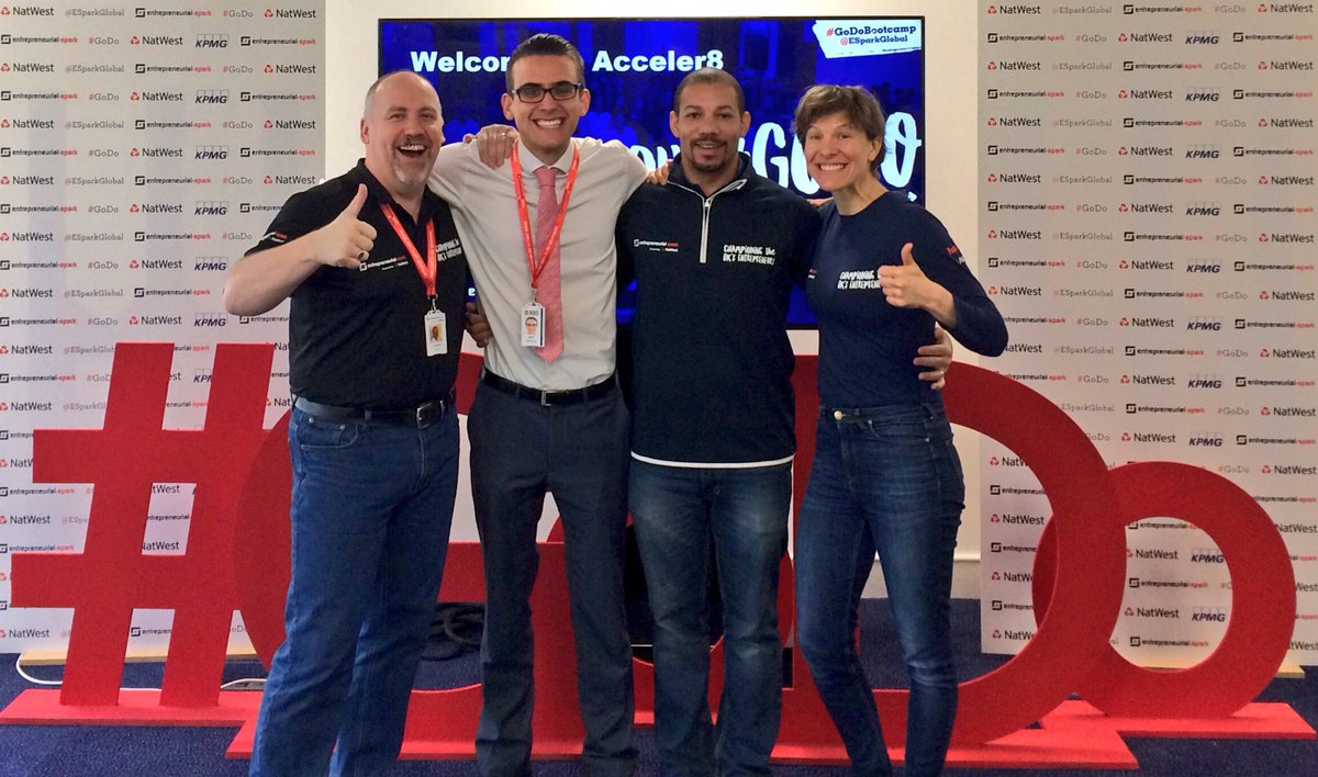 mjwest1992's tweet photo. The @ESparkGlobal #GoDoEntAwards are in just 6 days. Time to pause, reflect and celebrate success so far before looking ahead to 2017 🎉💪 https://t.co/5jNUCGDO2H