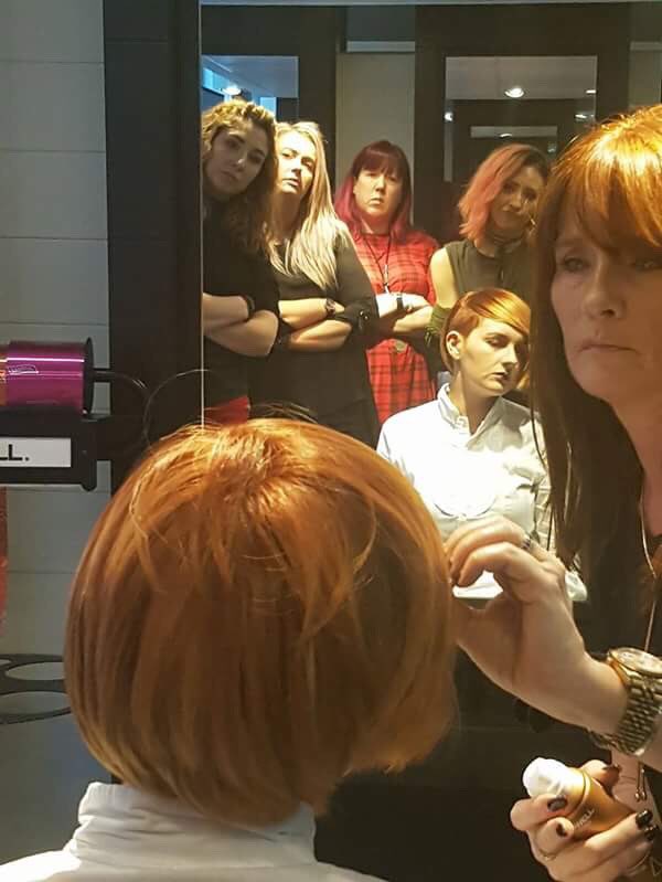 Head_Romance's tweet photo. @EmilyWarneSRH @Amylauren88 @samsammylou had a fantastic 1st day with @beverlyc_hair @GoldwellUK #Goldwell #ColorZoom17 #InFlux https://t.co/HLBMakLE1o
