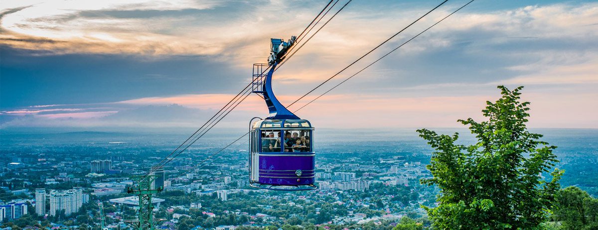Travels Mantra On Twitter Amazingcityview From Kok Tobe Mountain Cable Car Riding At The Highest Peak Point Of Almaty In Kazakhstan