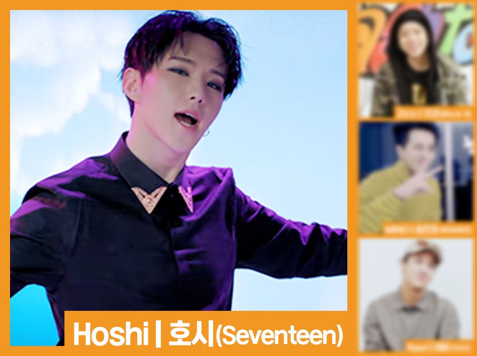 1theK's tweet photo. [RT it!] Who is the most talented idol on the stage? 무대 최고 잘하는 끼쟁이 남돌은? #Hoshi(호시) #Seventeen https://t.co/BJ3lBwaSfZ