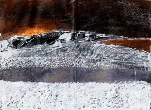 JudyDarley's tweet photo. Today’s guest post comes from artist Sara Easby, and offers an insight into her wonderful #Iceland inspired art.  https://t.co/uZJGRF69YB https://t.co/3QGmBWUPEy