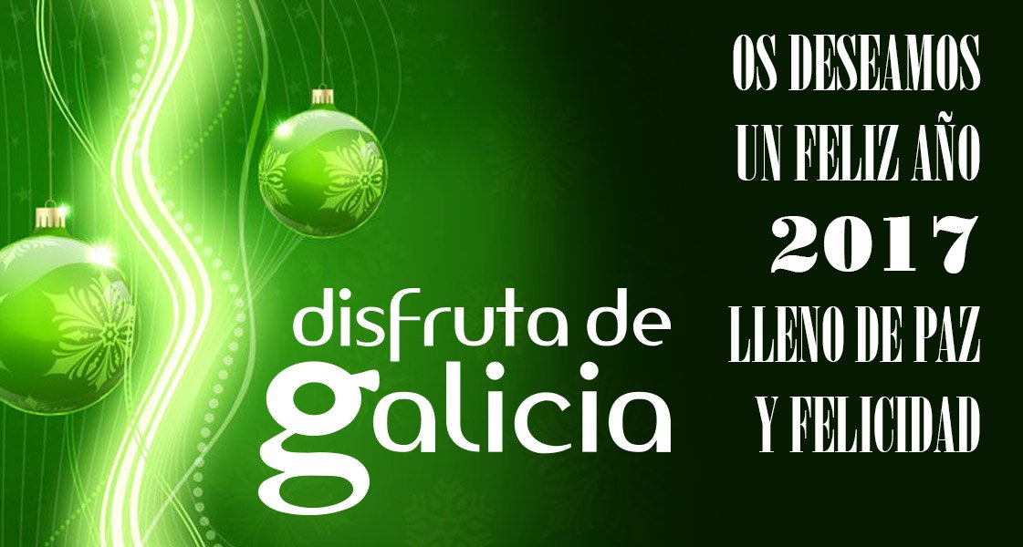 Felices fiestas y Feliz Año 2017!! #Felizano2017 #Galicia <a href="/disfrutagalicia/">Disfruta de Galicia</a>