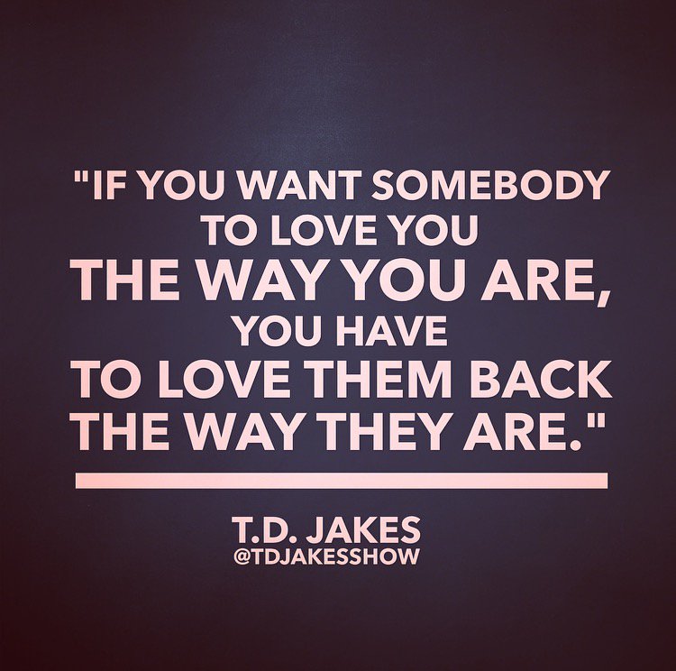 BishopJakes's tweet photo. Good morning!  Love is an action that should be reciprocated.   #Love #TDJakesShow T.D. Jakes Show https://t.co/Bb86i7Glb8