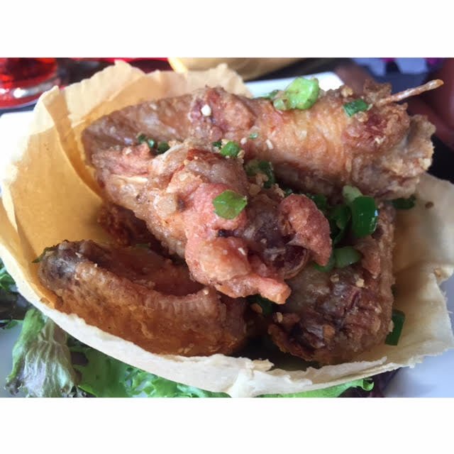 To share or not to share? The Salt &amp; Pepper Wing are made with Star anise, scallions, and hot peppercorn.