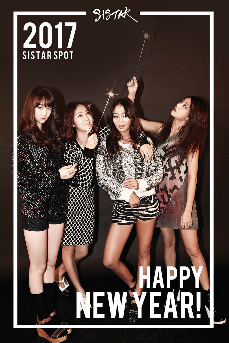 sistarspot's tweet photo. Happy New Year STAR1! Sistarspot wants to thank everyone for supporting Sistar throughout 2016. Let's continue loving Sistar in 2017 too. ❤️ https://t.co/Ck0HbZHHhK
