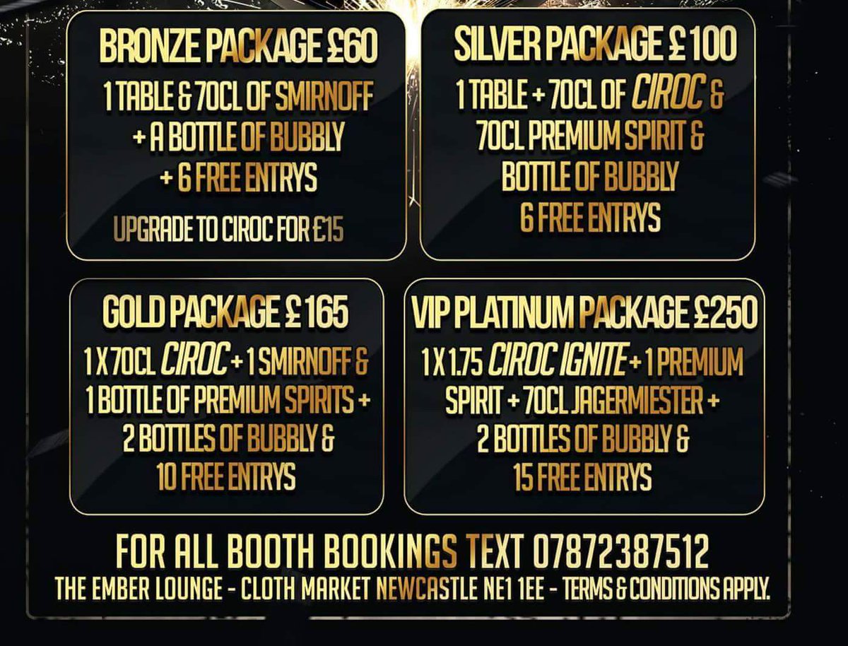 EmberNewcastle's tweet photo. why not book one of our table packages tonight #nye2016 #NewYearsEve @welovencl @NewcastleNE1 @SuperNcl @EmberNewcastle @PartyNewcastle https://t.co/SF4mnvXrr5