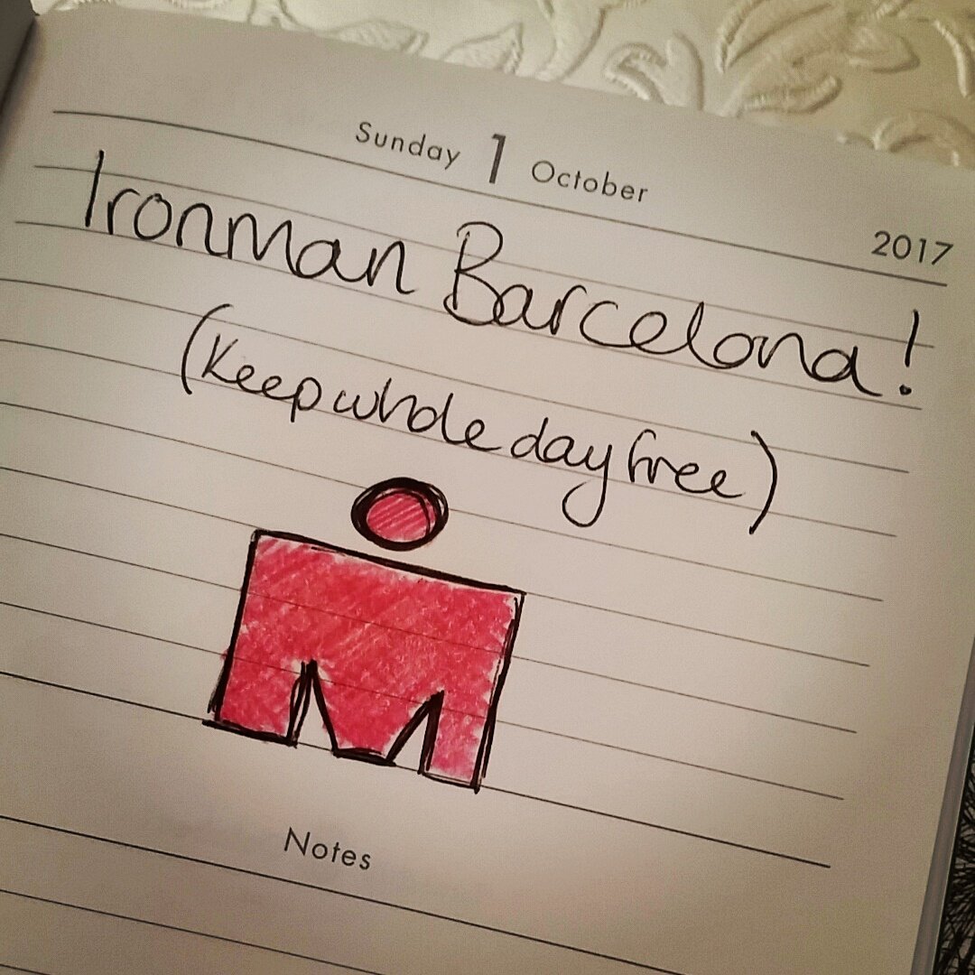 Tomorrow I'll be saying 'this year Im doing an Ironman'.. its going to be one hell of a journey but.. bring it on!! 💪😊 #findyournow #ironman