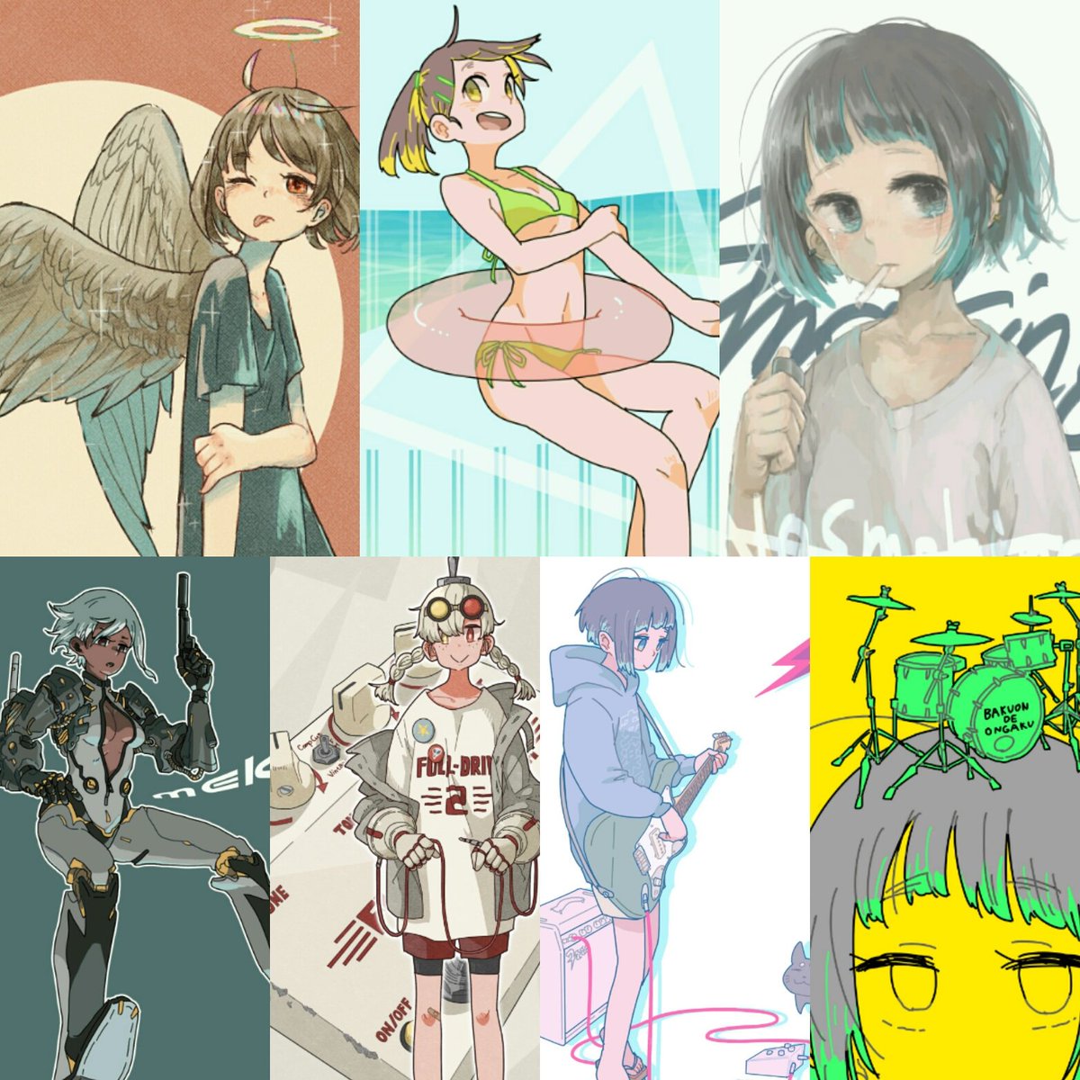 2016年創作と版権まとめ 