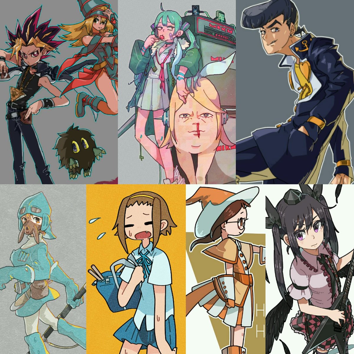 2016年創作と版権まとめ 
