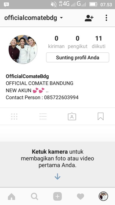 Follow akun ig kita yg baru yaaaa