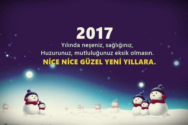 Kardeşliğin doğduğu, sevgilerin birleştiği, belki durgun, belki yorgun, yine de mutlu, yine de umutlu, yine de sevgi dolu nice yıllara!