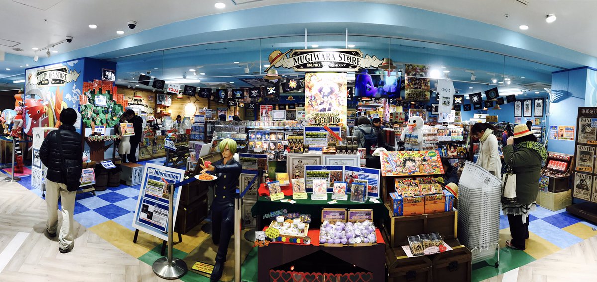 Daisuki Today At One Piece Mugiwara Store In Tokyo Mugiwarastore Tokyo Tokyolife Onepiece Japan
