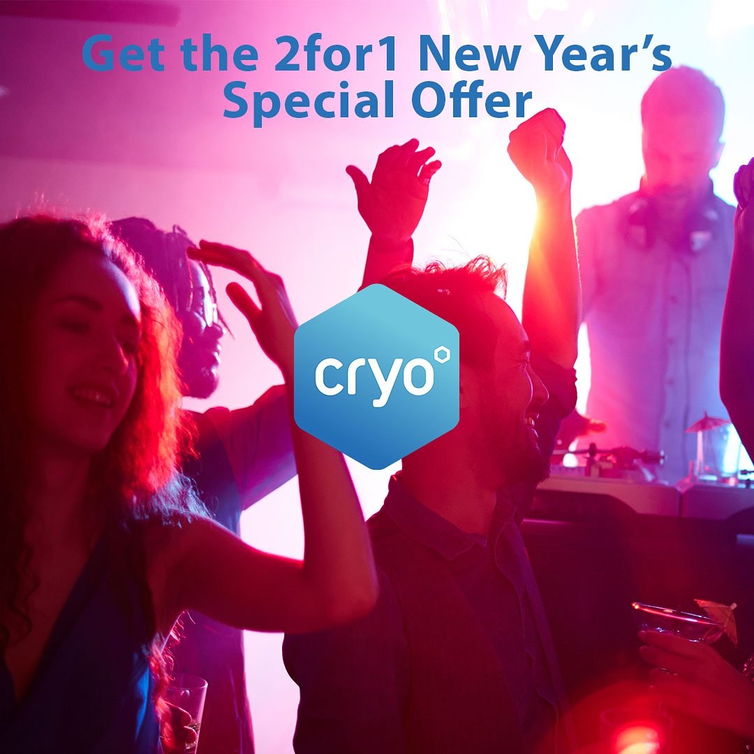 Happy New Year from all the team at #Cryo in Edgecliff. Check out our 2for1 Cryo #NY2017 special offer at cryo.com.au/2-for-1