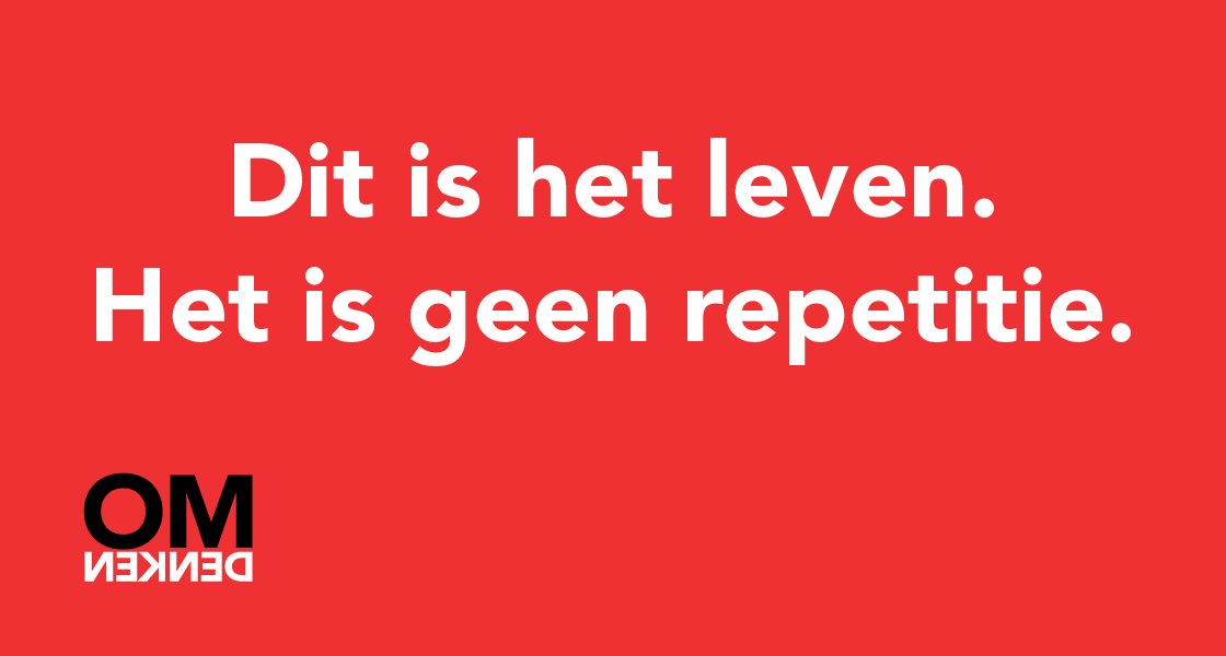 Haal alles eruit wat erin zit