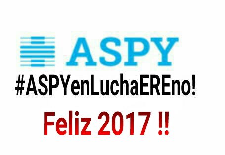ASPY_EnLucha's tweet photo. Si luchas por tus derechos puedes perder o ganar, si dejas de luchar ya has perdido #Feliz2017 #ASPYenLuchaEREno https://t.co/dblZDSqlTA