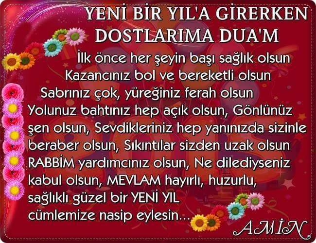 #Hoşgeldin2017 Umarım Herkesin İstediği Gibi Bir Yıl Olur Âcısız Kedersiz Mutluluk Yanıbaşınızda Olur💐❤