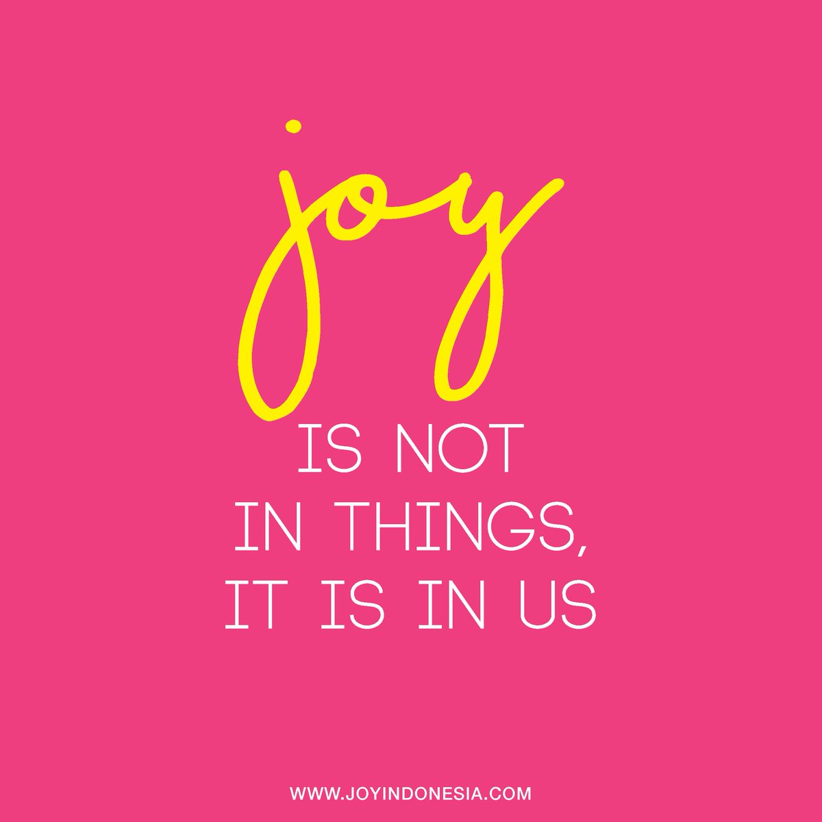 #GOODBYE: Semoga semangat positif selalu ada di hati, di mana pun Anda berada. Peluk erat dari tim JOY, terima kasih untuk lima tahun ini