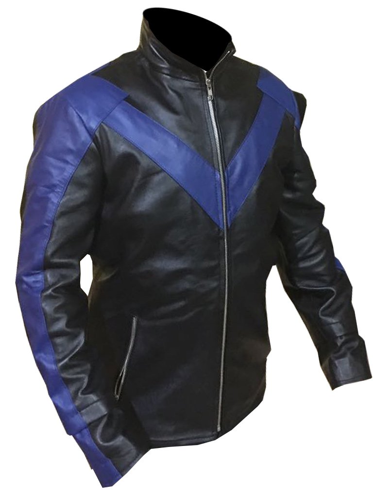 CelebsAttire's tweet photo. #Nightwing #DickGrayson Real Leather Jacket

#Gaming #Jacket

#CelebsAttire
https://t.co/wymrJlDENK https://t.co/1ruJcRbHE3
