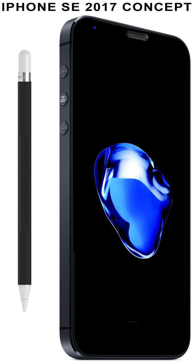 QOMPUTER's tweet photo. UPDATE : #iphoneSE2017
- NO FRONT BUTTON
- 4.5" BEZELESS SAMOLED
- BEST DAC & 3.5mm JACK
- PLAY/PAUSE BUTTON
- DUAL CAM
@Apple @tim_cook 😀😀😍 https://t.co/5gjXCQd70H