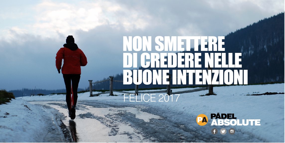 PadelabsoluteI's tweet photo. [FELICE 2017] Con i mostró migliori auguri https://t.co/Al93hCyImm