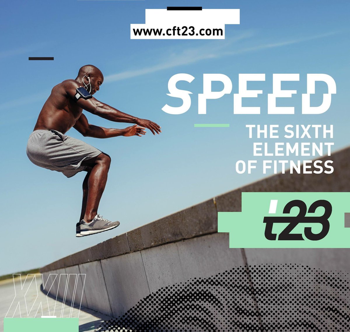 T23Qatar's tweet photo. Speed – The ability to minimize the time cycle of a repeated movement. #T23 #Crossfit #CrossFitQatar #ThePearlQatar https://t.co/UVNHuCMbXJ
