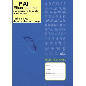 VuEnRemplacemt's tweet photo. Registre d'appel avec PAI indiqué sur couverture= remplaçant bien informé (c'est si simple et efficace que ça devrait être obligatoire) https://t.co/uxZ41A3PEh