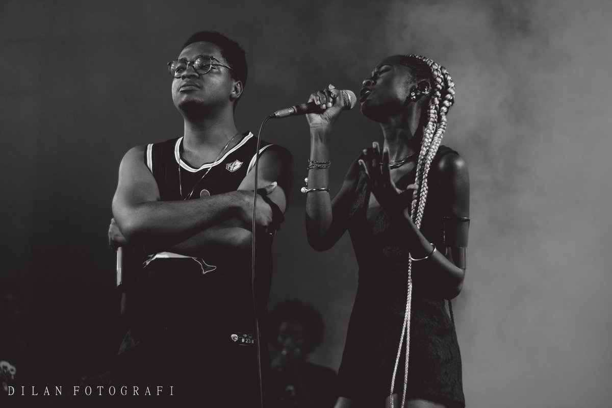KOJO_Cue's tweet photo. YDL & the lovely @cina_soul at the #CUEforPresident ... ππΏππΏππΏππΏ https://t.co/ycxlXnKuX9