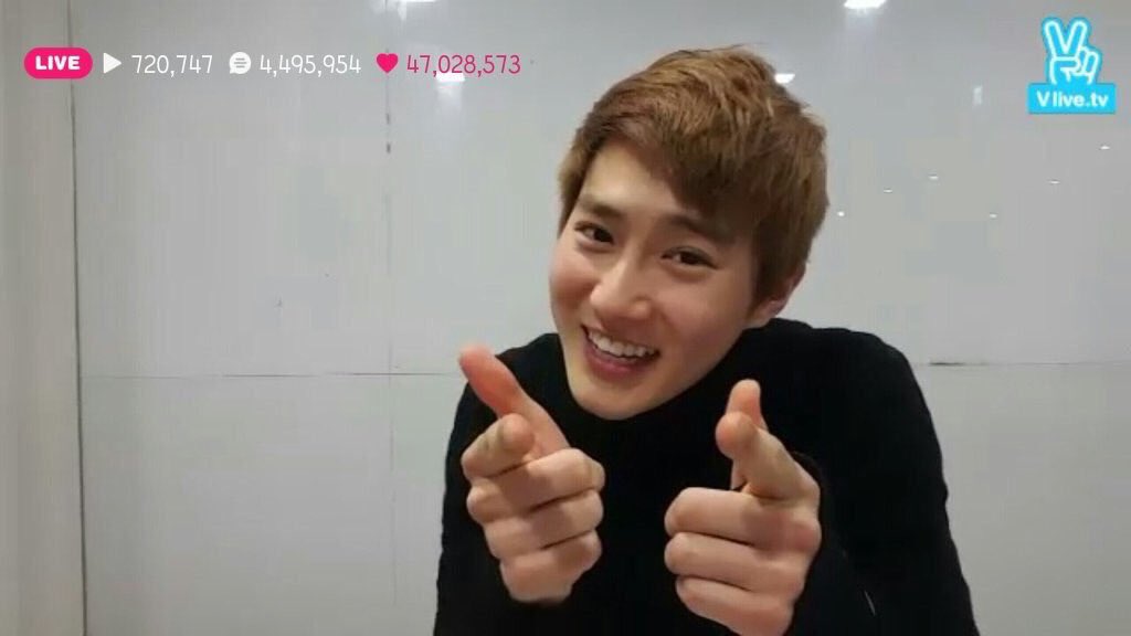 160116 EXOfun'LUXION #1: Suho Awakens V App Broadcast