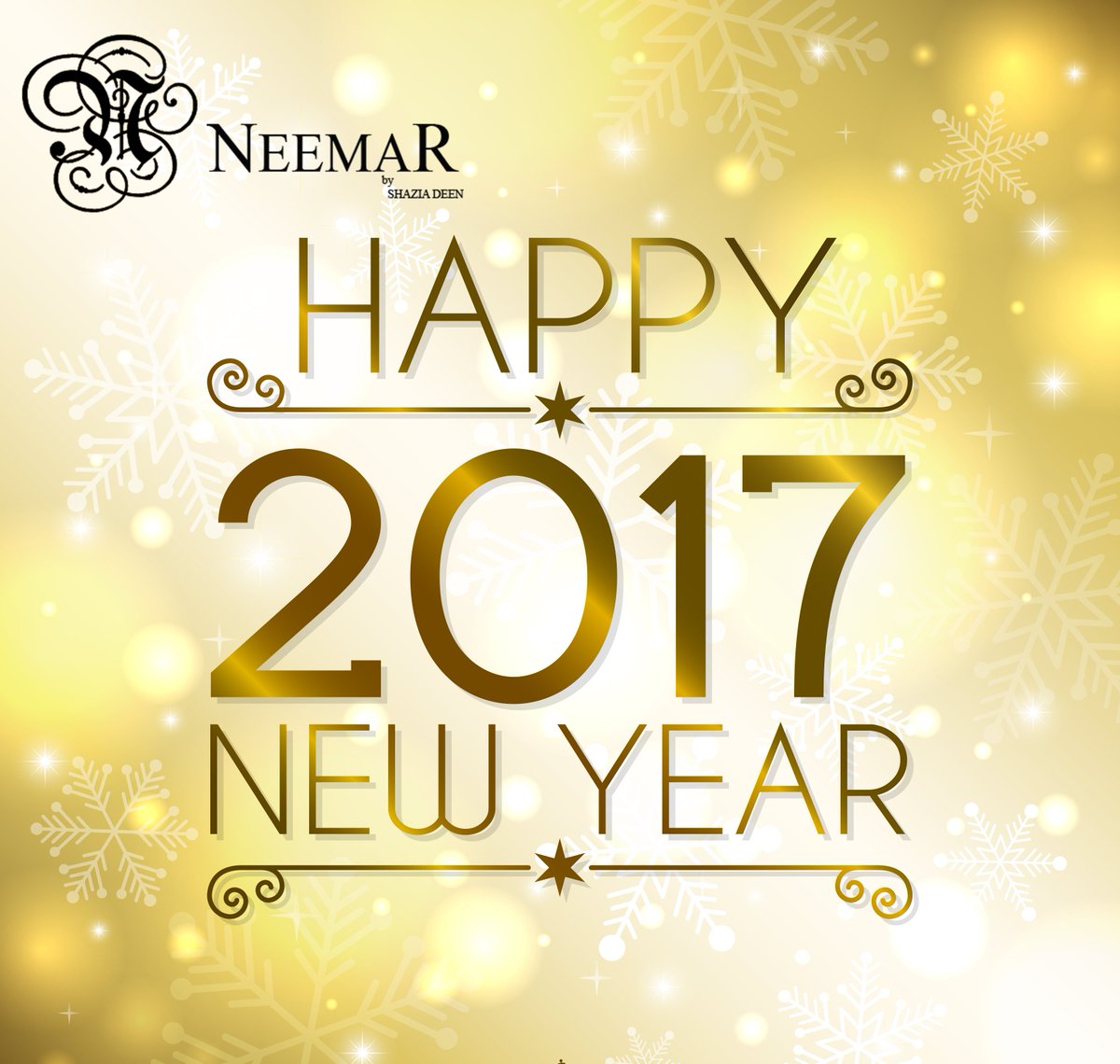 Best Wishes from Team Neemar, let's come together and celebrate a blissful start to  the New Year.
 #Unlock2017 #Neemar #welcome2k17