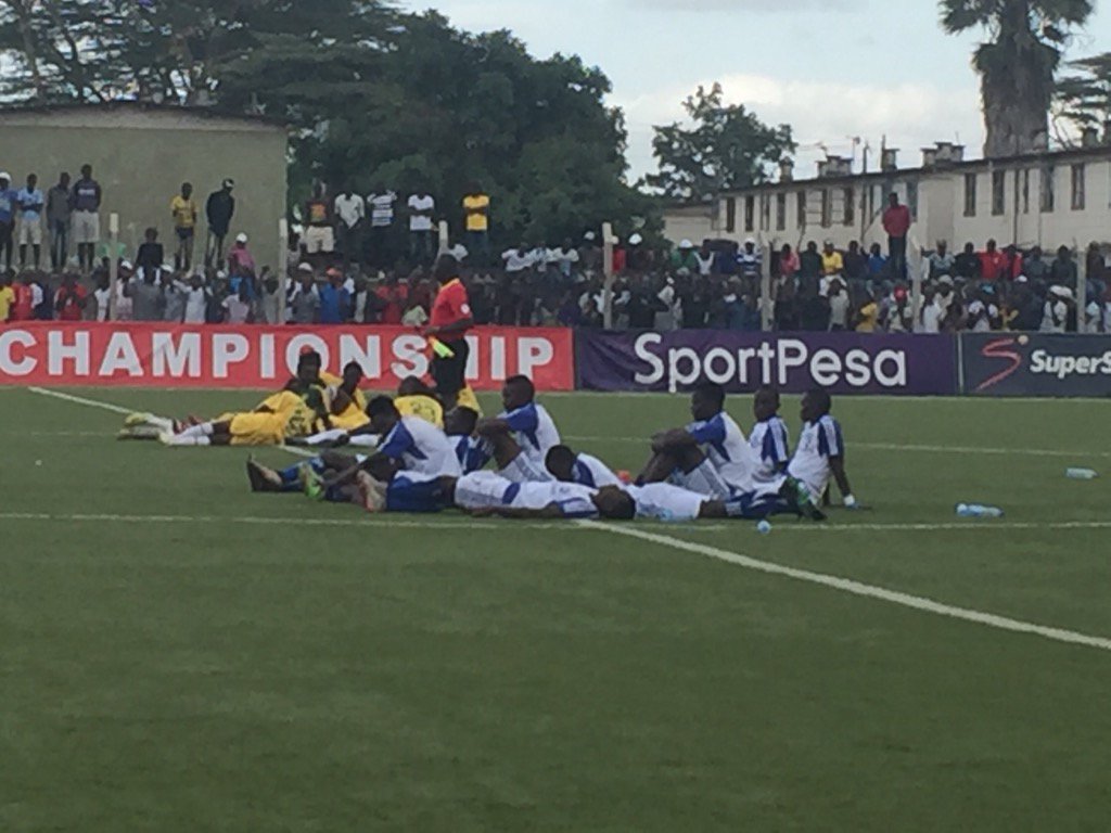 IamJackOguda's tweet photo. #KPLU20 Champions Mathare United beat AFC Leopards on post match penalties https://t.co/T1v8tQkyjY