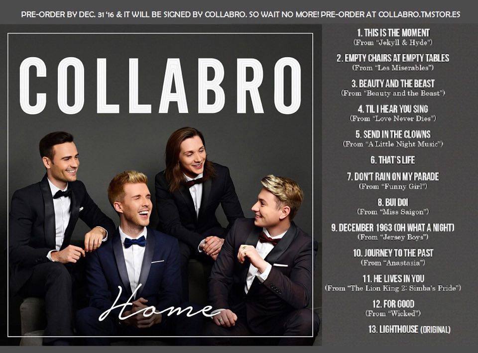 CollabroCAN's tweet photo. This is #Home, it's magical, it's incredible, it's #MusicalTheatre at its best. This is @Collabro!!  Pre-order on https://t.co/BTFJsOEhnr https://t.co/geAcl4RAIt