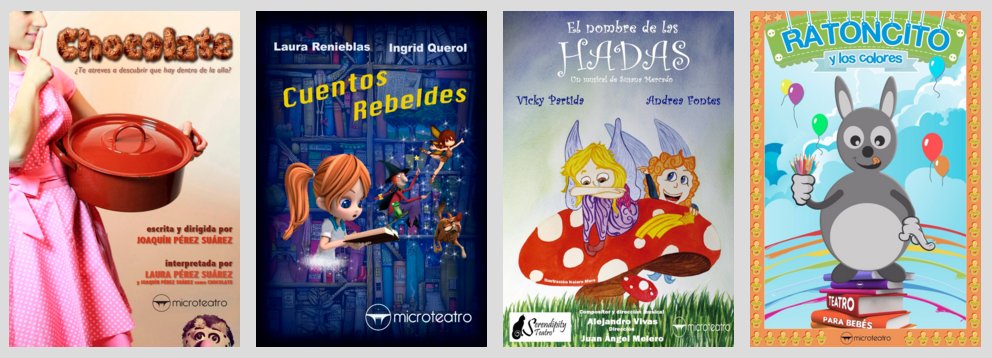microteatro's tweet photo. El sábado 7 de enero vuelven #LosClásicos para peques. Una selección de las mejores obras de la temporada anterior https://t.co/Y76F3Z1fJo https://t.co/IdYjrL5jzp