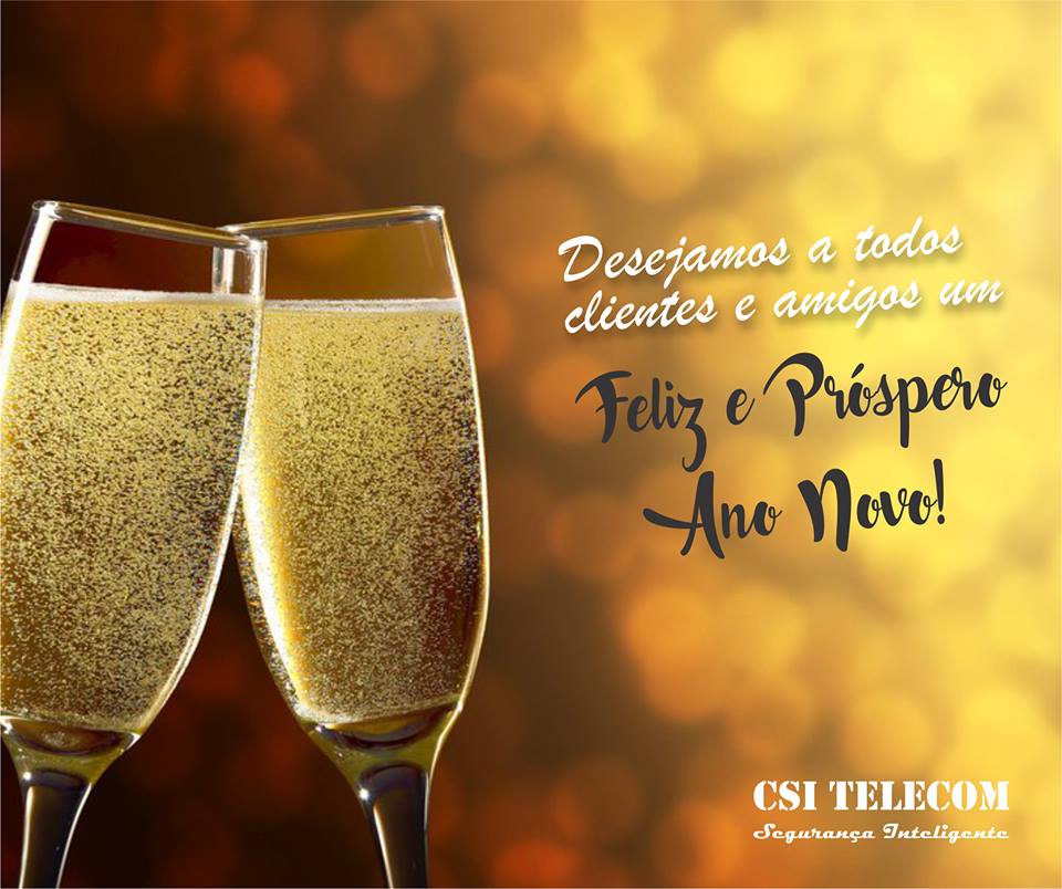 CSITelecombr's tweet image. A CSI Telecom deseja a todos os clientes e amigos um Feliz ano novo...