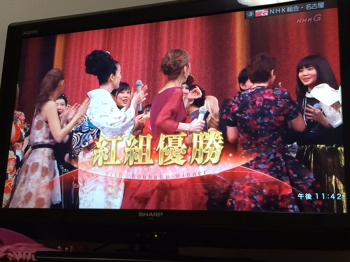 Nhk紅白 視聴者投票 白組圧勝 会場審査 白組圧勝 ということで優勝は紅組です Togetter Nhk紅白 視聴者投票 白組圧勝 会場審査 白組圧勝 ということで優勝は紅組です Togetter