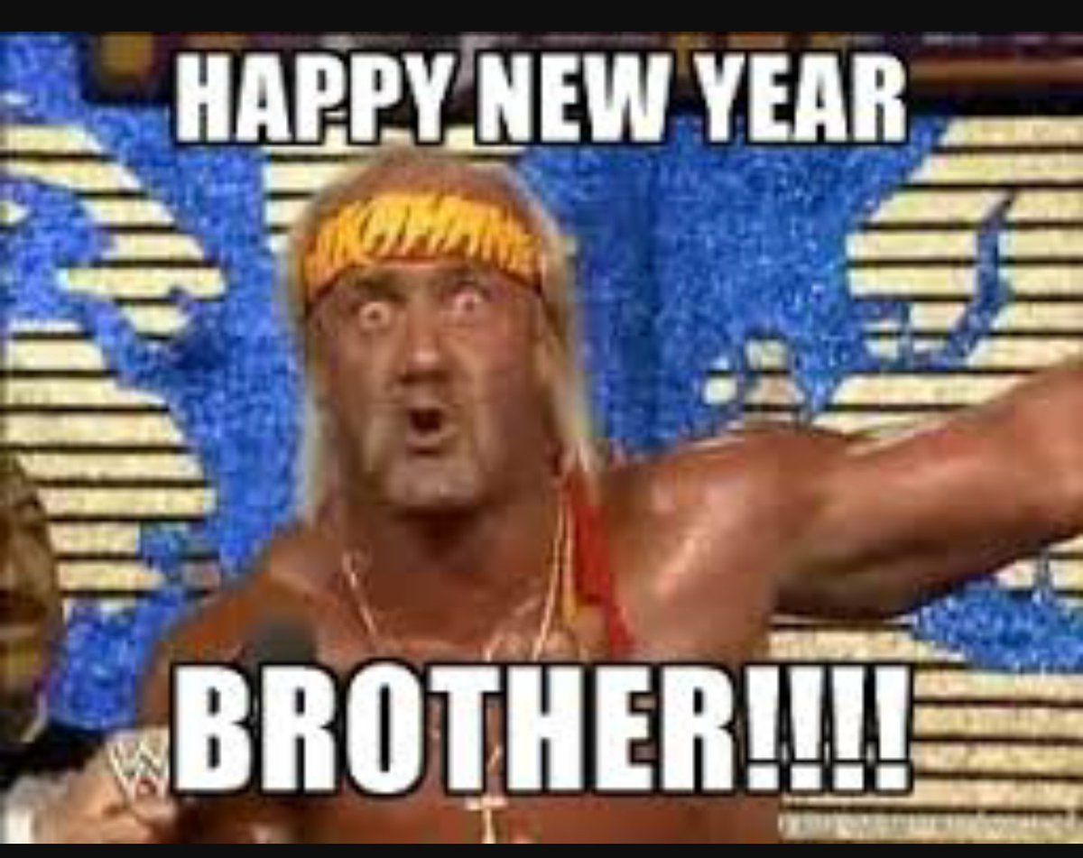 gfmete's tweet photo. Here's to hoping that @HulkHogan returns home to the @WWE in 2017! Happy New Year Champ! #HulkReturns https://t.co/F3r4oO8xKn